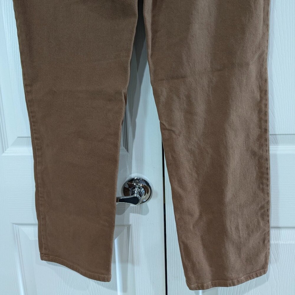 Gloria Vanderbilt Women's Amanda Jeans, Brown, Size 16, Classic Fit, Tapered Leg - Picture 10 of 13